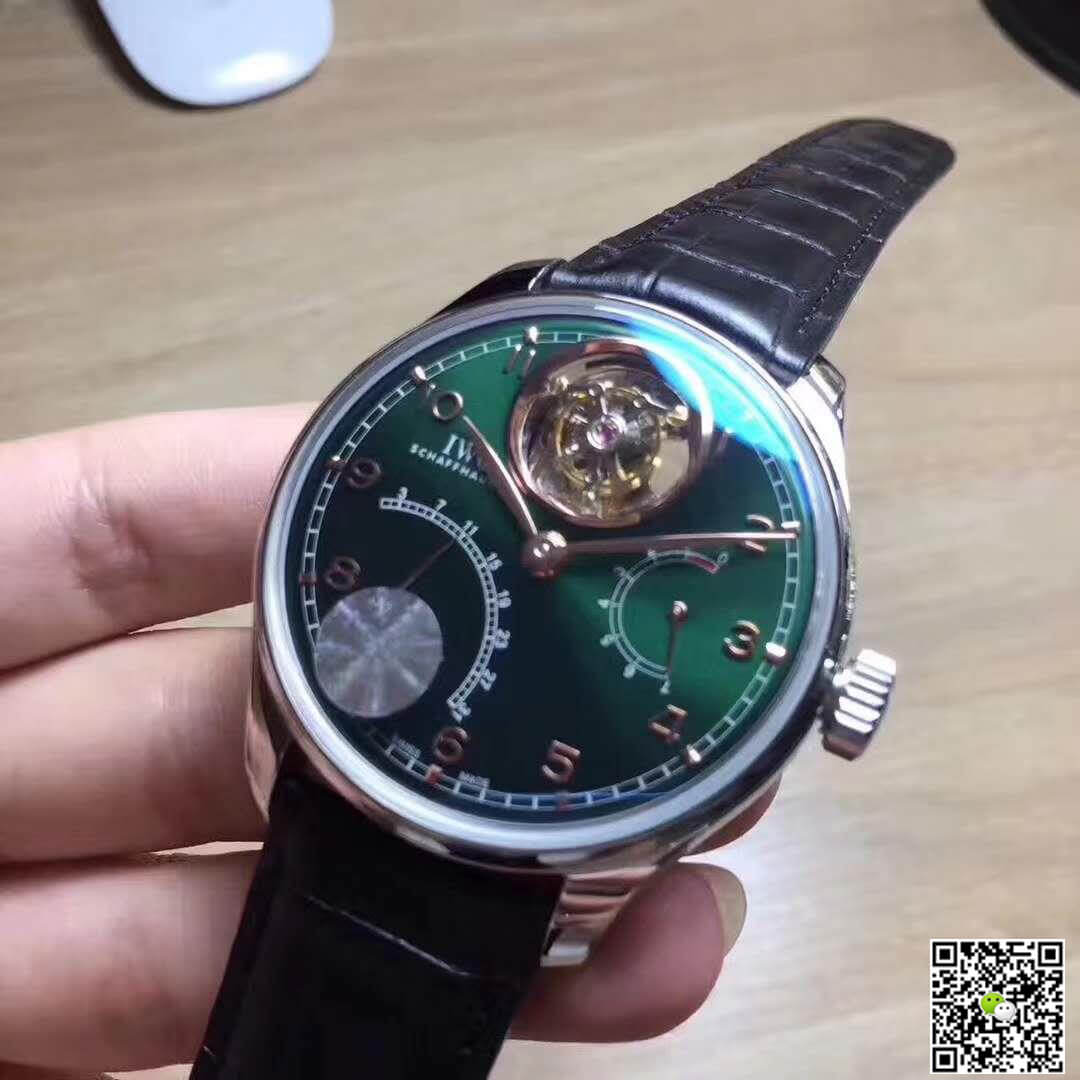 IWC Replica Portuguese Tourbillon YL Factory Men Watches 1:1 Best Edition Swiss Tourbillon