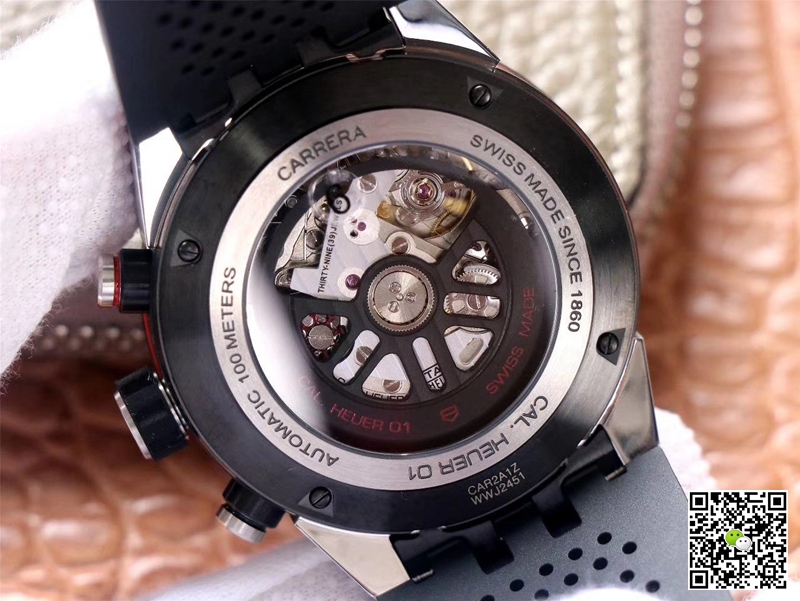 Replica TAG Heuer Carrera CAR201V.FT6046 1:1 Best Edition XF Factory Black Dial Swiss HEUER 01