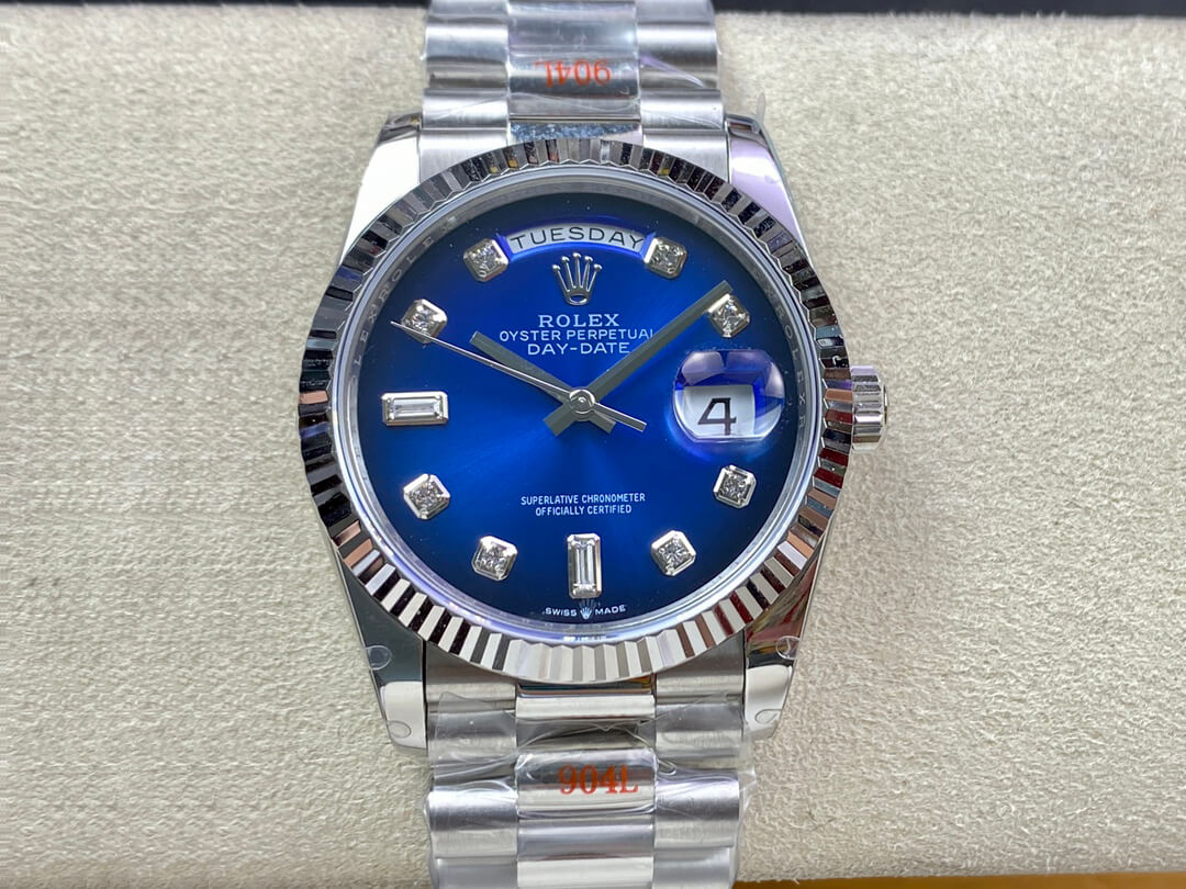 Replica R01ex Day Date M128239-0023 36MM 1:1 Best Edition GM Factory D1am0nd Dial
