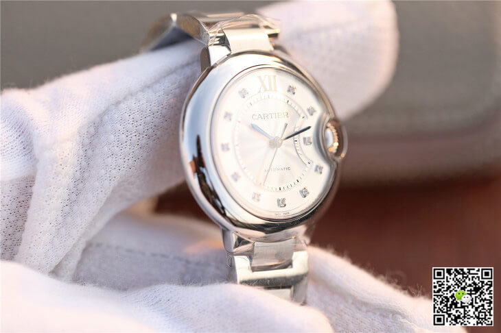 Replica Ballon Bleu De Ca*t1er WE902074 1:1 Best Edition V6 Factory D1am0nd Dial