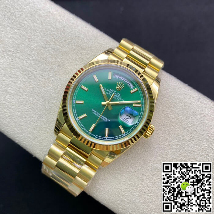 Replica R01ex Day Date 118238 1:1 Best Edition EW Factory Yellow Gold