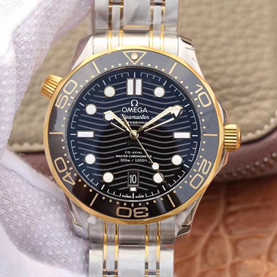 Replica 0me*ga Seamaster 210.20.42.20.01.002 1:1 Best Edition VS Factory Black Dial Swiss ETA8800