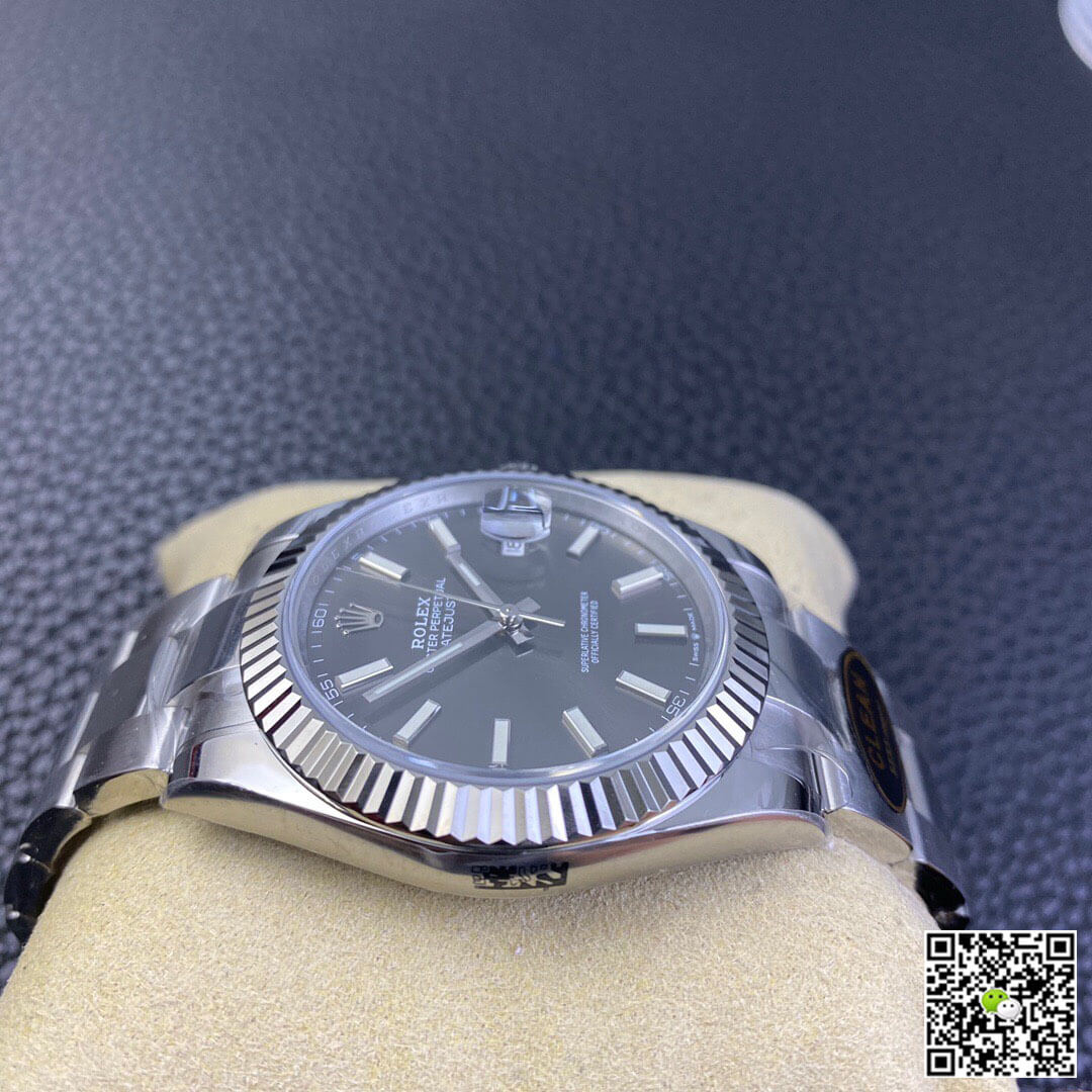 Replica R01ex Datejust M126334-0013 1:1 Best Edition Clean Factory Grey Dial