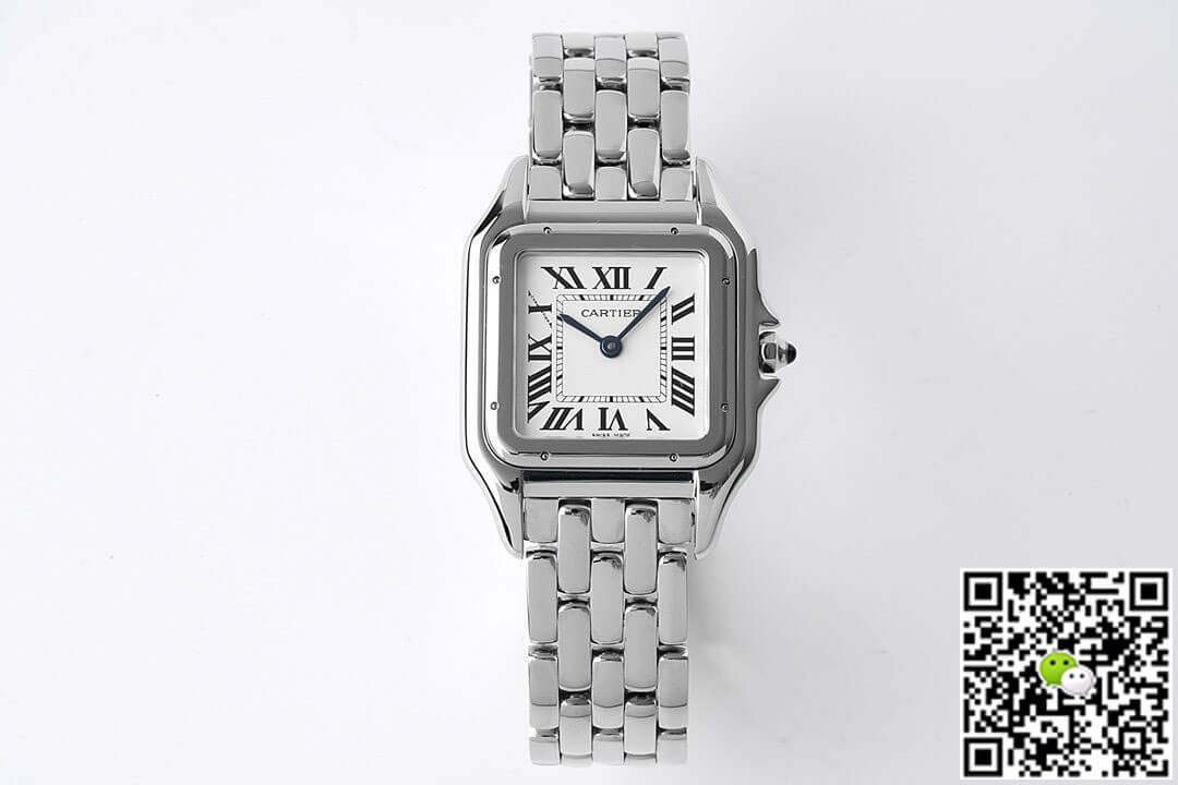 Replica Panthere De Ca*t1er WSPN0007 27MM 1:1 Best Edition BV Factory White Dial