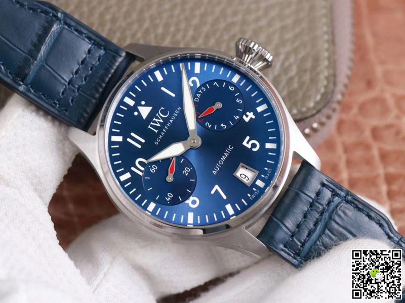 Replica IWC Big Pilot IW501008 1:1 Best Edition ZF Factory Blue Dial Swiss ETA51111