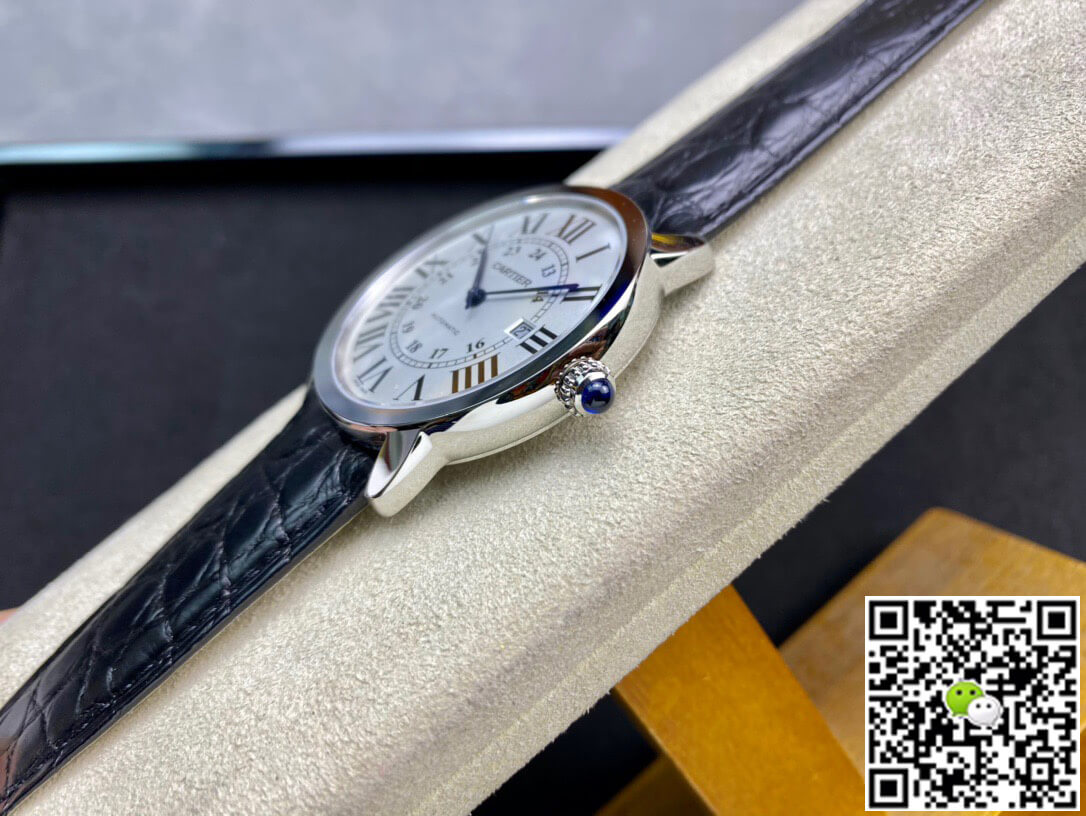 Replica RONDE DE Ca*t1er W6701010 1:1 Best Edition AF Factory White Dial