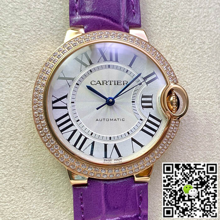 Replica Ballon Bleu De Ca*t1er 36MM WJBB0009 1:1 Best Edition 3K Factory D1am0nd Bezel
