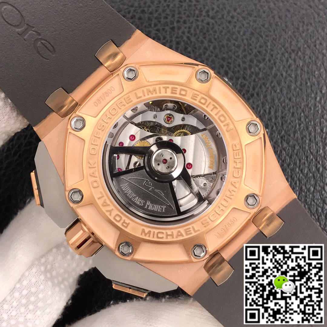 Replica Audemars P1g*et Royal Oak Offshore 26568OM.OO.A004CA.01 1:1 Best Edition JF Factory Rose Gold