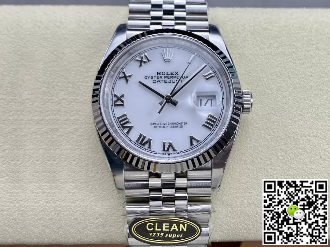 Replica R01ex Datejust M126234-0025 36MM 1:1 Best Edition Clean Factory Stainless Steel