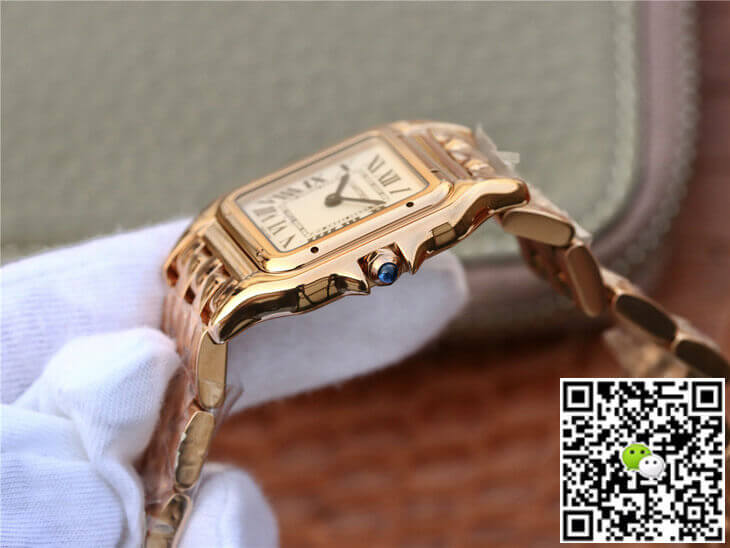 Replica Panthere De Ca*t1er WGPN0007 27MM 1:1 Best Edition 8848 Factory Rose Gold