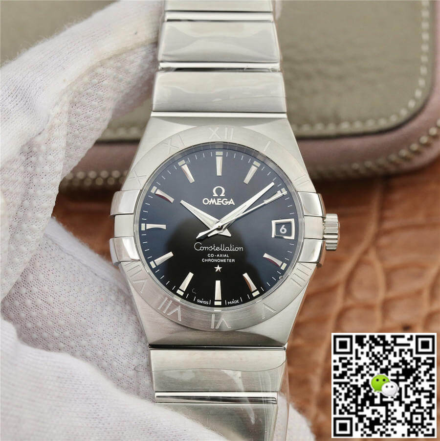 Replica 0me*ga Constellation 123.10.38.21.01.001 1:1 Best Edition VS Factory Black Dial