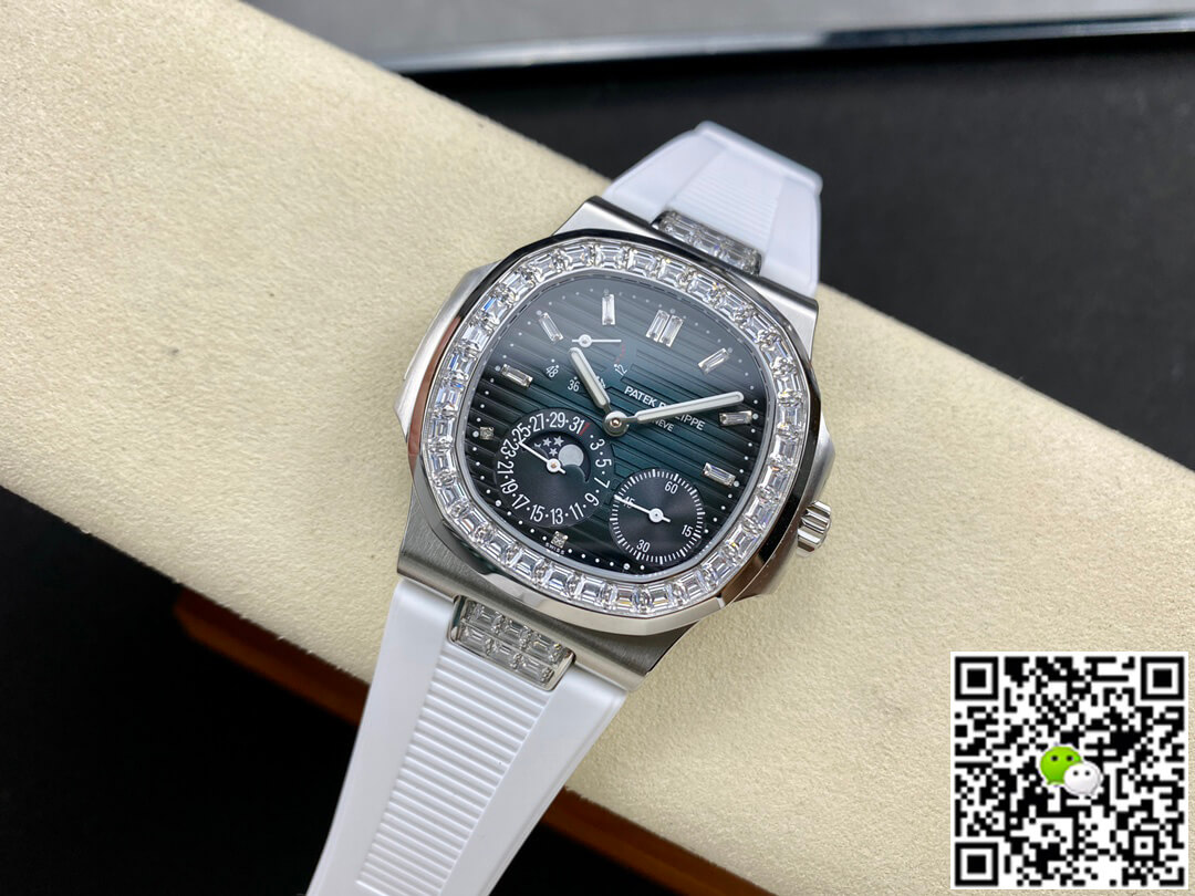 Replica Pat*k Phi1i*pe Nautilus 5712GR 1:1 Best Edition GR Factory Rubber Strap