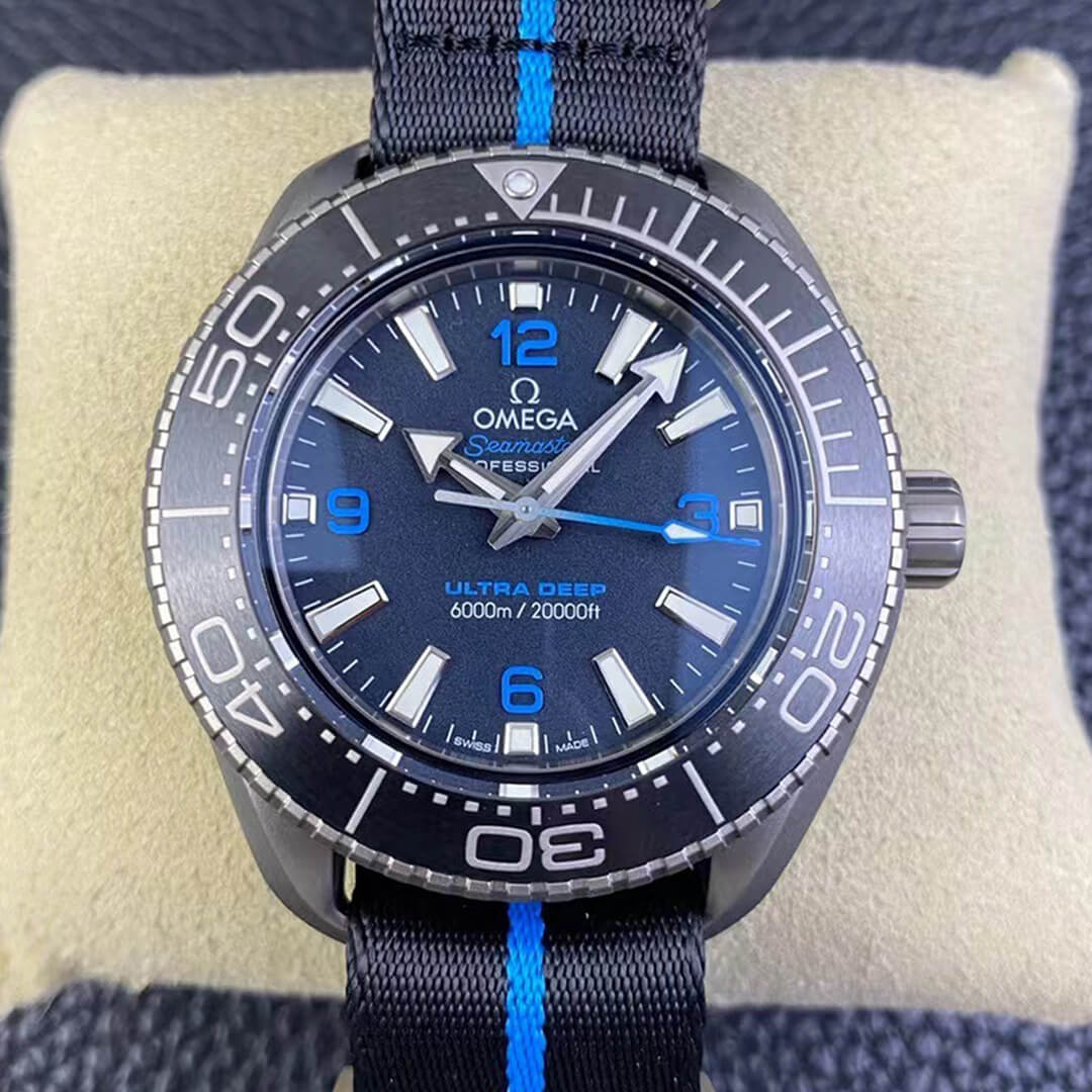 Replica 0me*ga Seamaster 215.92.46.21.01.001 1:1 Best Edition VS Factory Black Dial