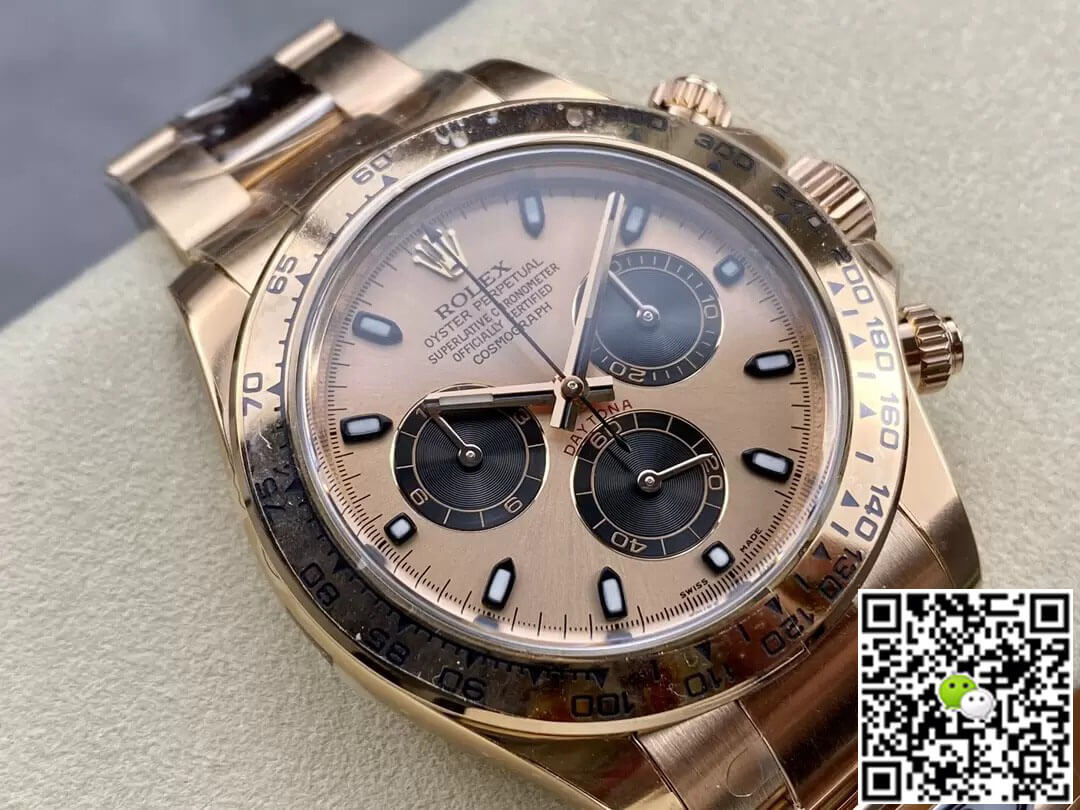 Replica R01ex Cosmograph Daytona M116505-0009 1:1 Best Edition Clean Factory Rose Gold