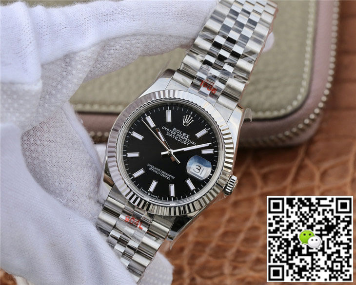 Replica R01ex Datejust M126234-0015 1:1 Best Edition GM Factory Black Dial