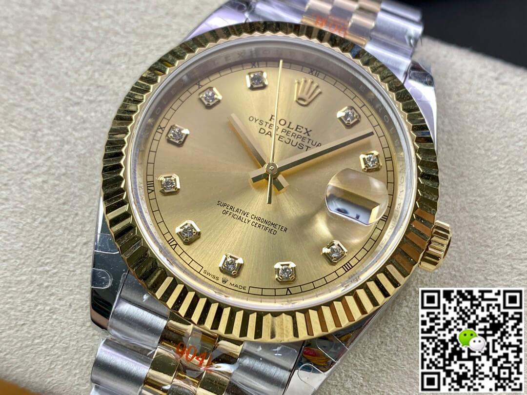 Replica R01ex Datejust M126333-0012 1:1 Best Edition GM Factory Yellow Gold