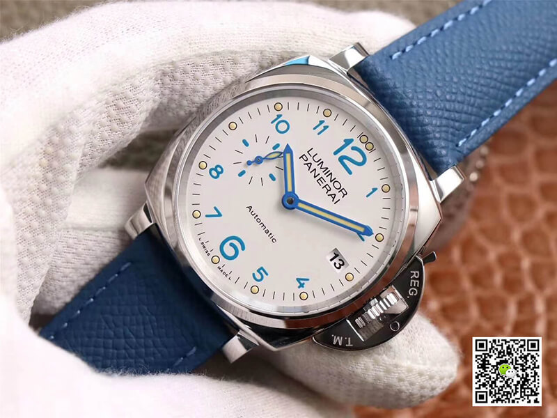 Replica Pa*e*a1 Luminor Due PAM906 1:1 Best Edition VS Factory White Dial Swiss ETA