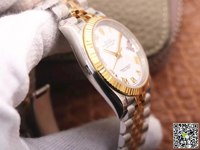 Replica R01ex Datejust M126233-0029 1:1 Best Edition White Dial