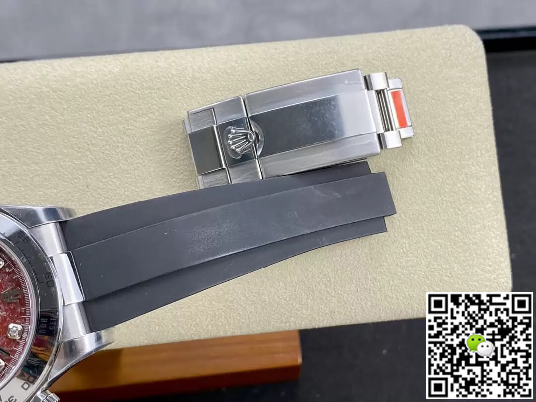 Replica R01ex Cosmograph Daytona 116589 1:1 Best Edition Clean Factory Rubber Strap