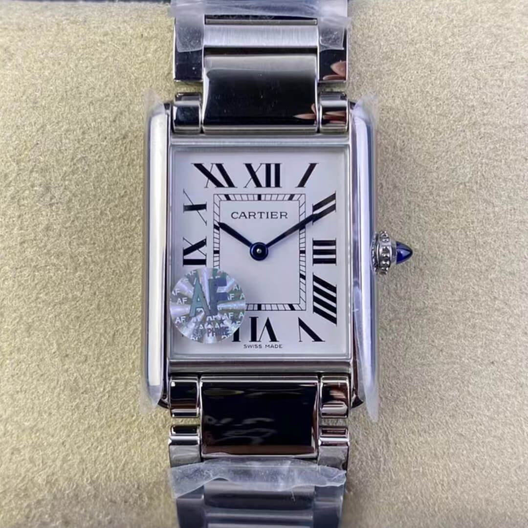 Replica Ca*t1er Tank WSTA0052 1:1 Best Edition AF Factory Stainless Steel Case