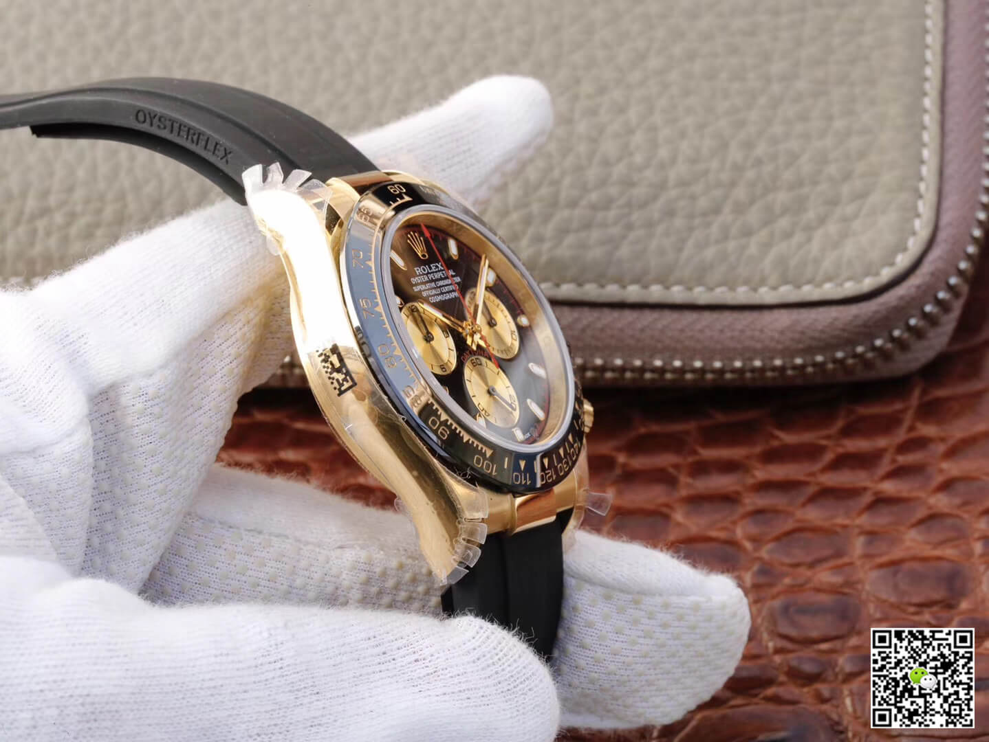 Replica R01ex Daytona Cosmograph M116518ln-0047 1:1 Best Edition JH Factory Yellow Gold Chronograph