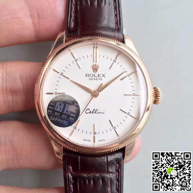Replica R01ex Cellini 50505 MKS Factory 1:1 Best Edition Swiss ETA3132 White Dial