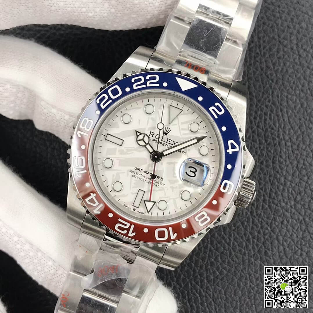 Replica R01ex GMT Master II 126719BLRO-0002 1:1 Best Edition GM Factory White Gold