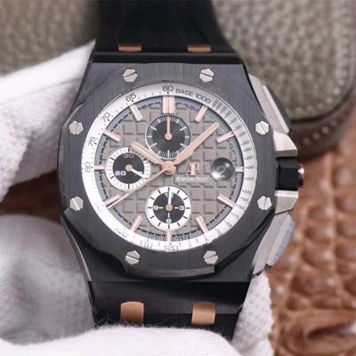 Replica Audemars P1g*et Royal Oak Offshore 26415CE.OO.A002CA.01 1:1 Best Edition JF Factory Black Ceramic Swiss ETA7750