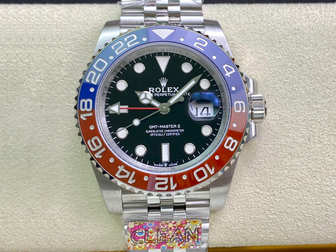 Replica R01ex GMT Master II M126710BLRO-0001 1:1 Best Edition Clean Factory Black Dial