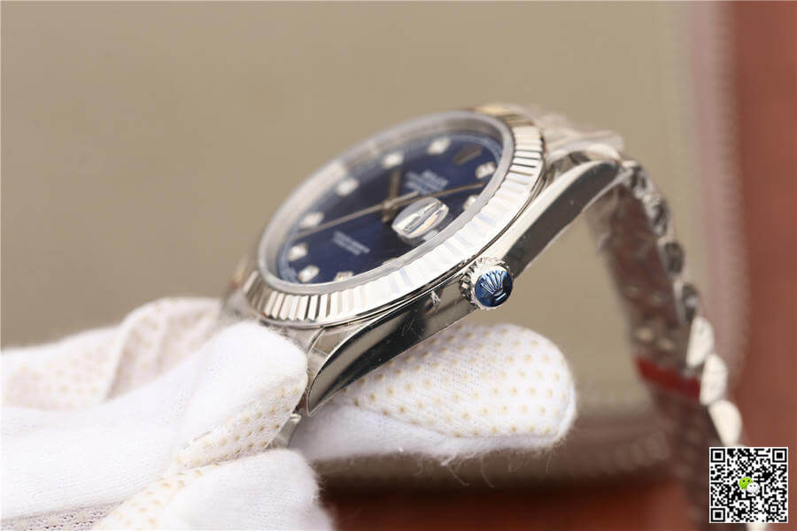 Replica R01ex Datejust M126334-0016 1:1 Best Edition EW Factory D1am0nd Blue Dial