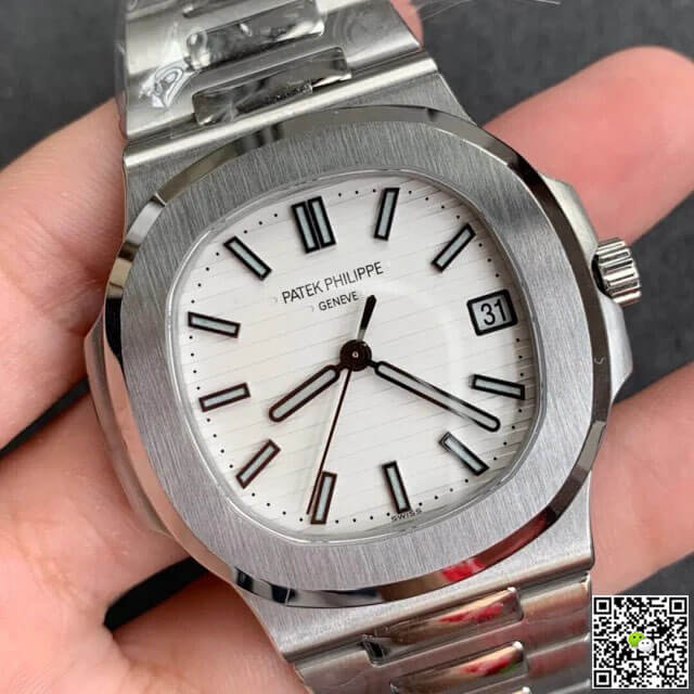 Replica Pat*k Phi1i*pe Nautilus 5711/1A-011 1:1 Best Edition GR Factory White Dial