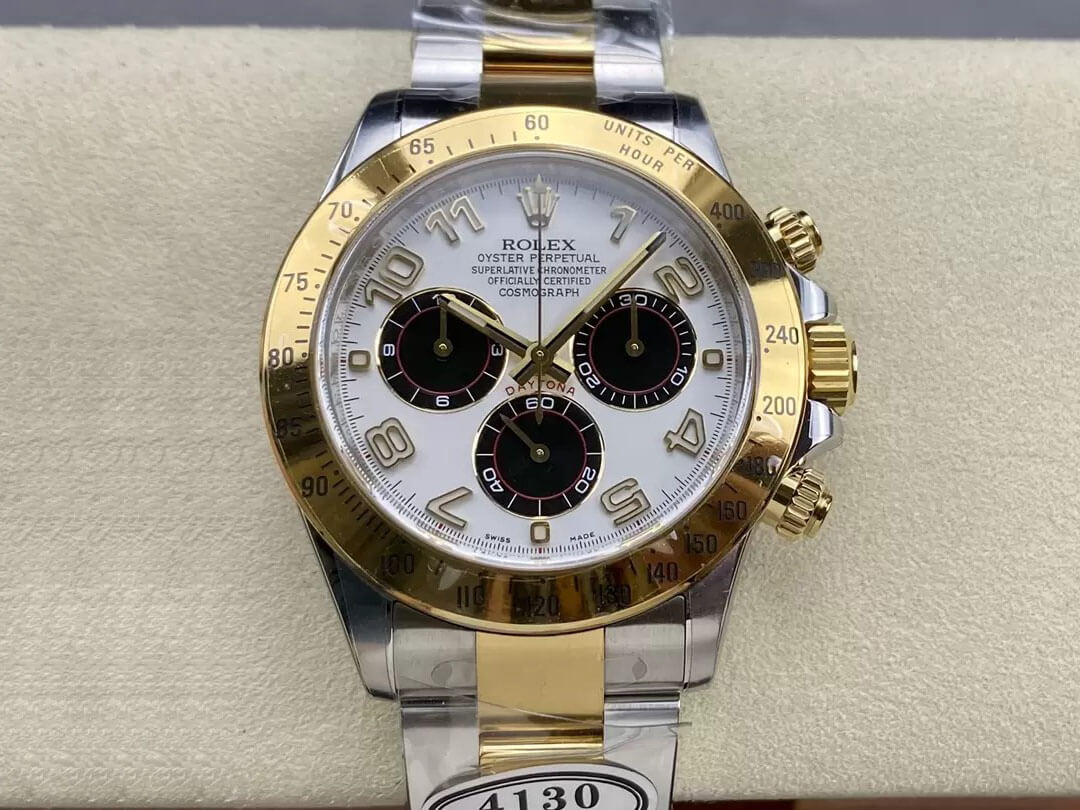 Replica R01ex Cosmograph Daytona M116523 1:1 Best Edition Clean Factory Yellow Gold
