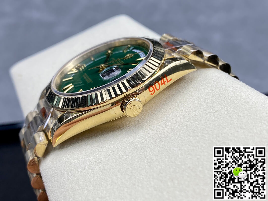 Replica R01ex Day Date M228238-0061 1:1 Best Edition GM Factory Green Dial