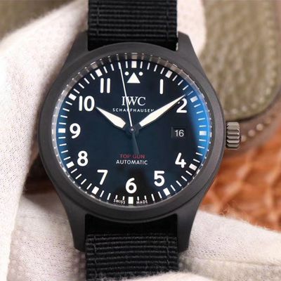 Replica IWC Pilot Top Gun IW326901 1:1 Best Edition MKS Factory Black Dial Swiss ETA2892