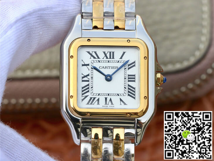 Replica Panthere De Ca*t1er W2PN0007 27MM 1:1 Best Edition 8848 Factory White Dial