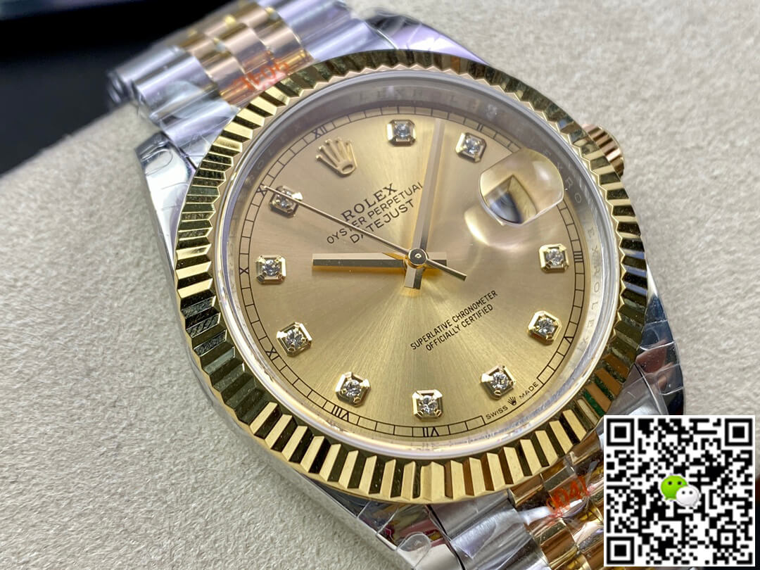 Replica R01ex Datejust M126333-0012 1:1 Best Edition GM Factory Yellow Gold