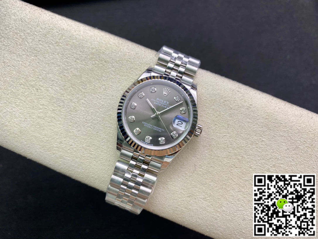 Replica R01ex Datejust M278274-0008 31MM 1:1 Best Edition EW Factory Grey Dial