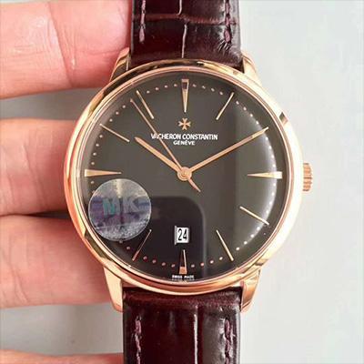 Vacheron C0nstan1n Replica Patrimony 85180/000R-9166 MKS Factory 1:1 Best Edition Swiss ETA9015 Black Dial