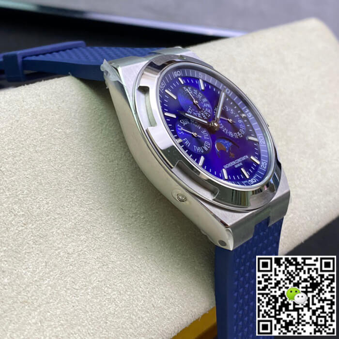Replica Vacheron C0nstan1n Overseas 4300V/120G-B945 1:1 Best Edition 8F Factory Rubber Strap