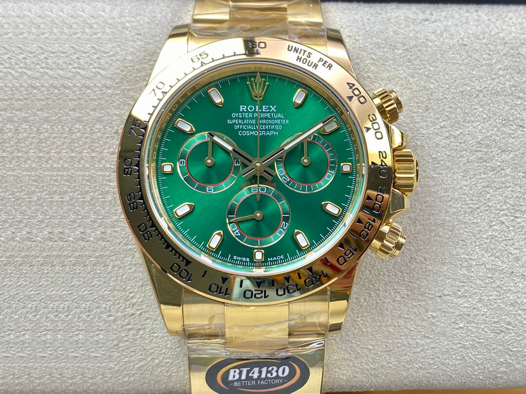 Replica R01ex Daytona M116508-0013 1:1 Best Edition BT Factory Green Dial