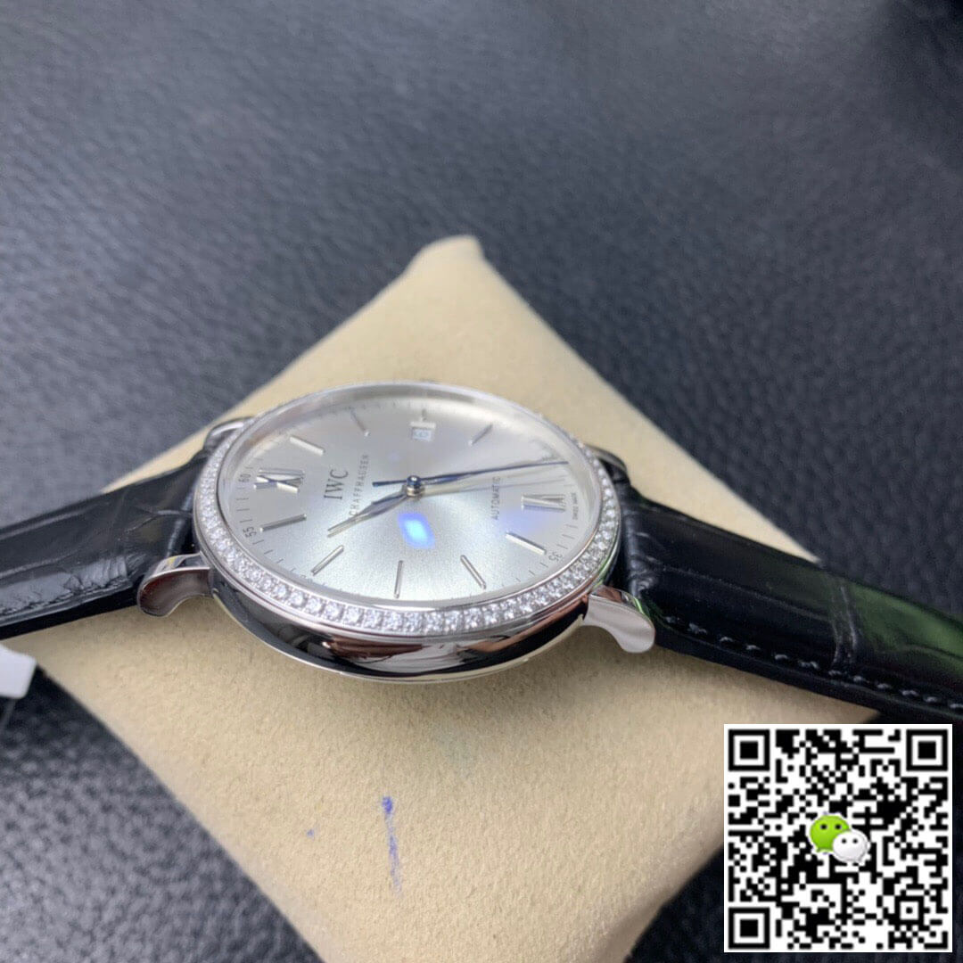 Replica IWC Portofino IW356514 1:1 Best Edition V7 Factory D1am0nd Bezel
