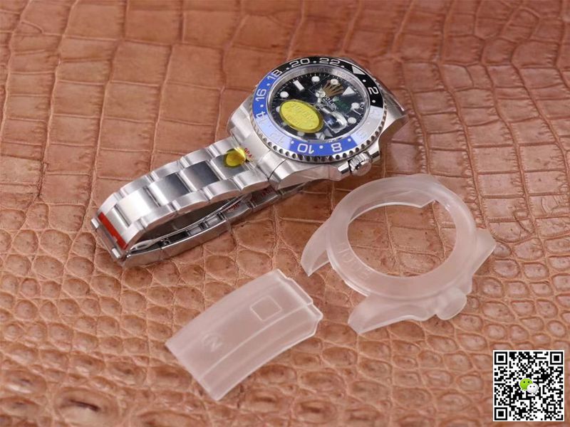 Replica R01ex GMT Master II 116710BLNR-78200 1:1 Best Edition Noob Factory V11 Blue Needle Swiss ETA3186