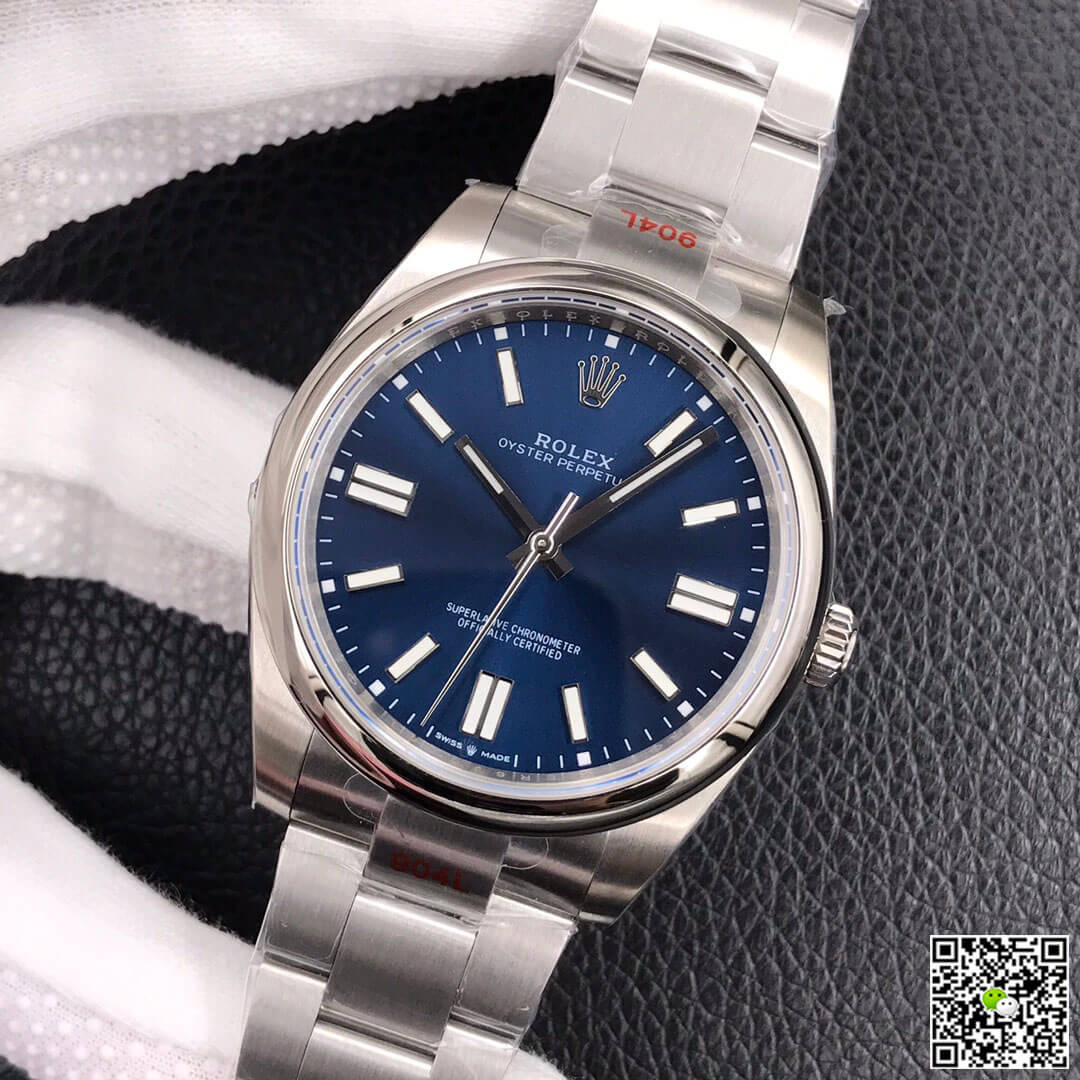 Replica R01ex Oyster Perpetual M124300-0003 41MM 1:1 Best Edition EW Factory Stainless Steel