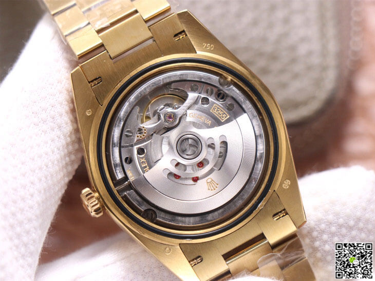 Replica R01ex Day Date M228348RBR-0001 1:1 Best Edition EW Factory Black Dial
