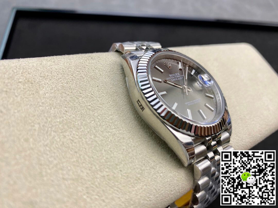 Replica R01ex Datejust M126334-0014 1:1 Best Edition EW Factory Grey Dial