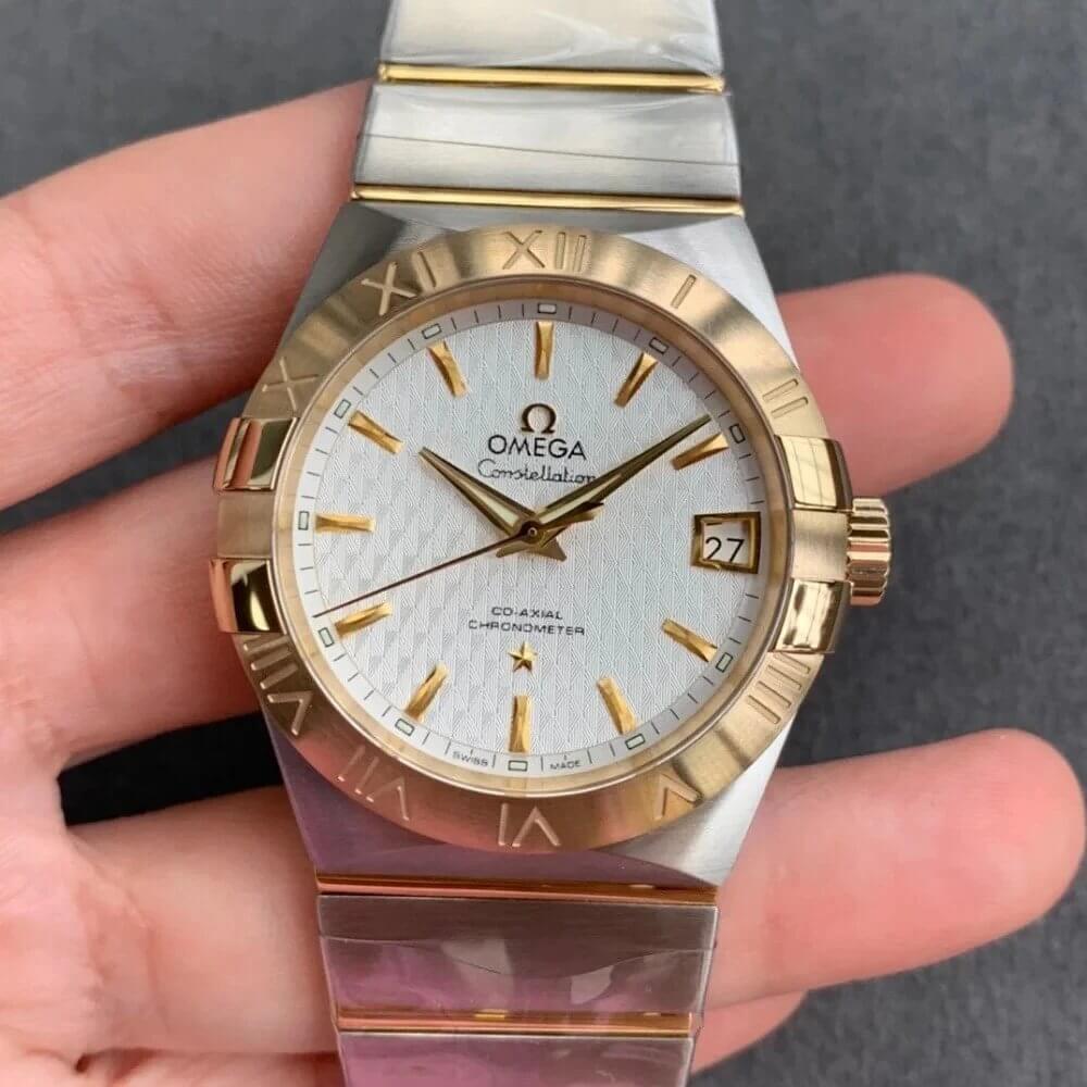 Replica 0me*ga Constellation 123.20.38.21.02.006 1:1 Best Edition VS Factory Silver Dial