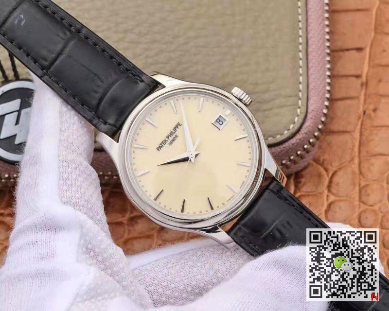 Replica Pat*k Phi1i*pe Calatrava 5227 ZF Factory 1:1 Best Edition White Dial Swiss Cal.324 SC