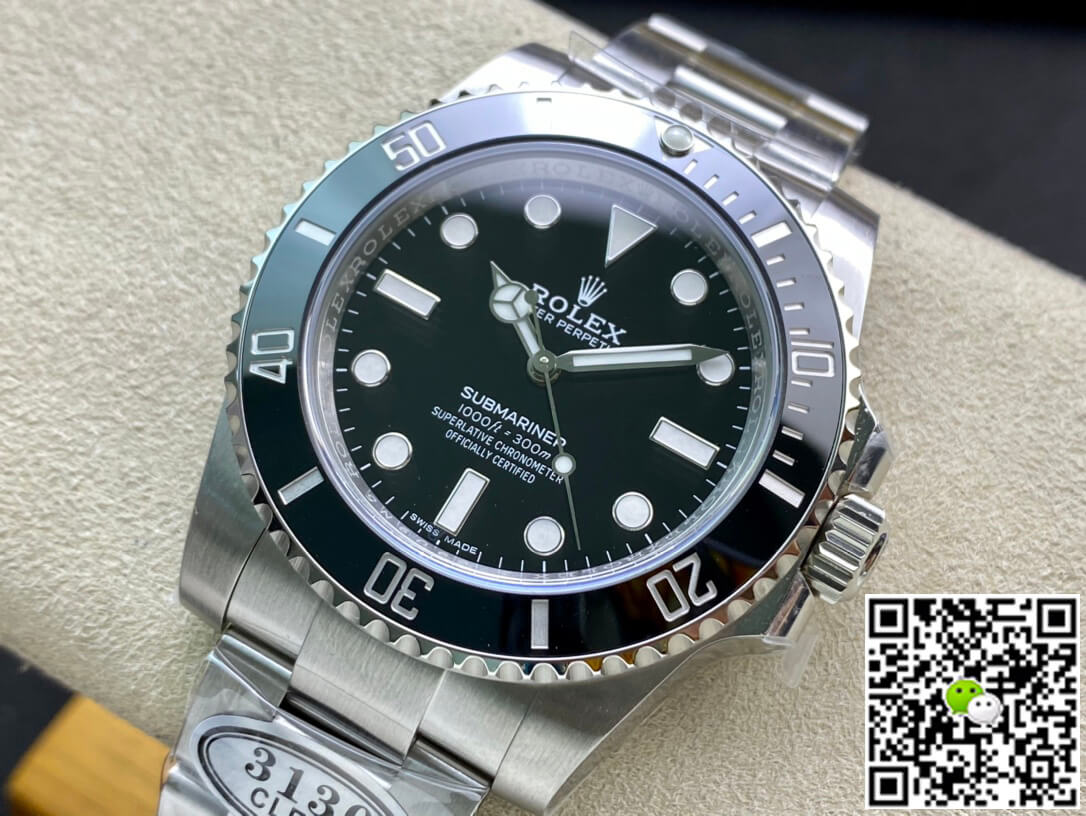 R01ex Submariner Replica 114060-97200 1:1 Best Edition Clean Factory V4 Black Dial
