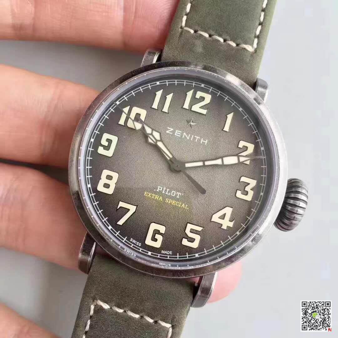 Replica Zenith Pilot 11.1943.679/63.C800 XF Factory 1:1 Best Edition Swiss ETA9015