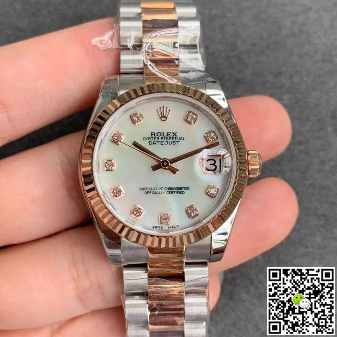 Replica R01ex Datejust M278271-0025 1:1 Best Edition GS Factory D1am0nd-set Dial